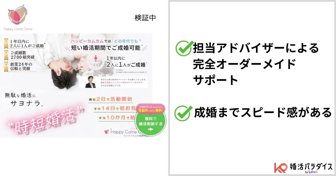 ハッピーカムカムの特徴