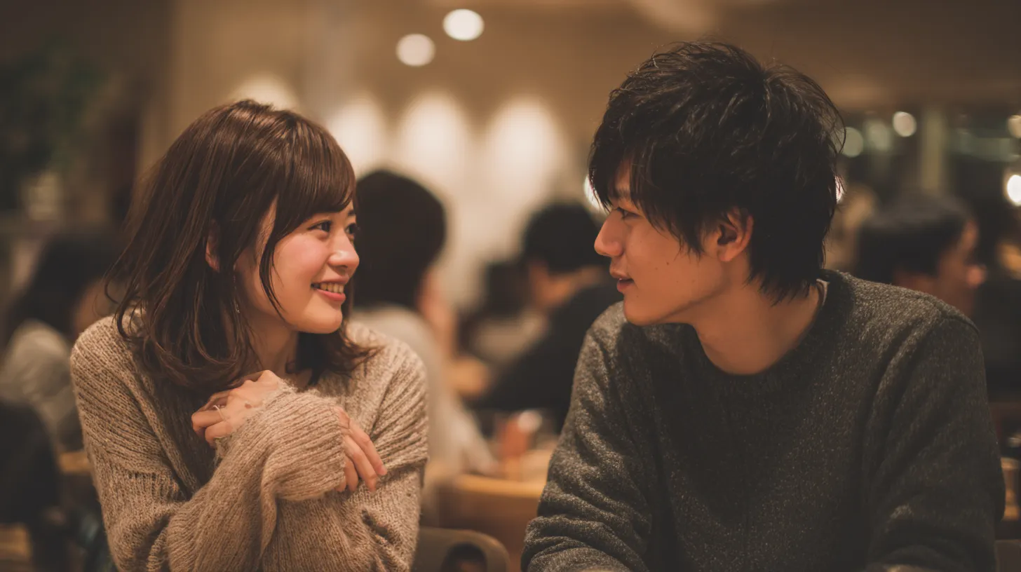 デートの会話中イメージ