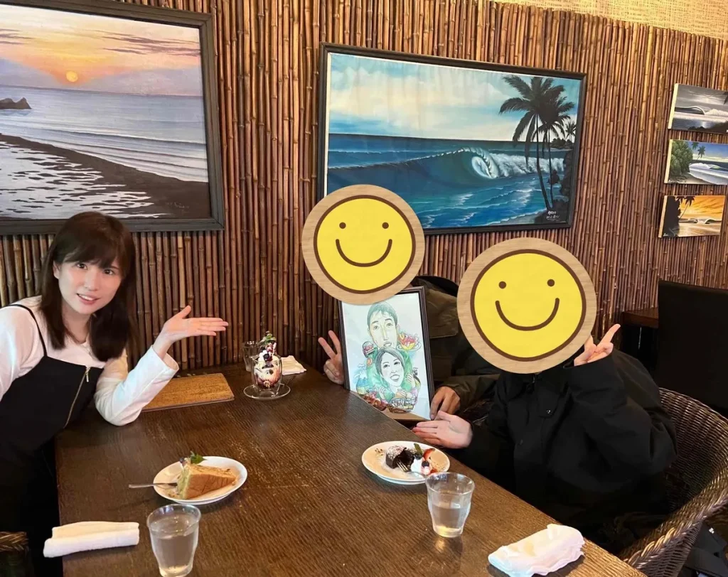 松本様ご提供:成婚者とのお写真