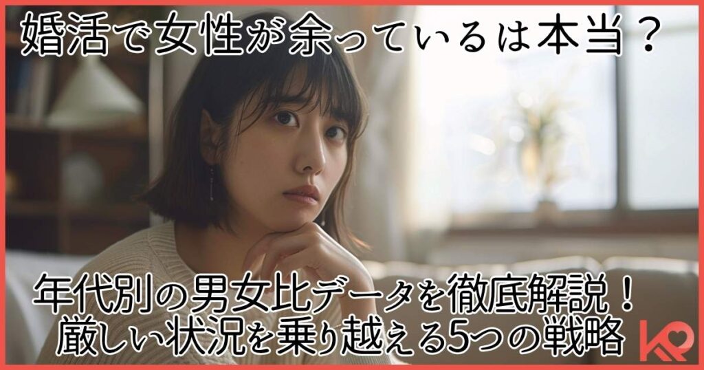 婚活の「女余り」は本当？