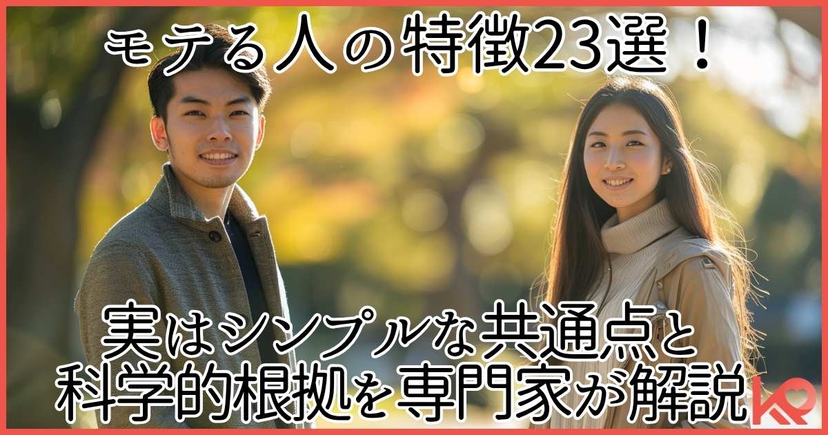 モテる人の特徴